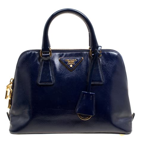 royal blue prada bag